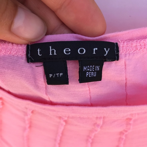 Theory Top Blouse Cap sleeve - Picture 4 of 8